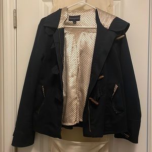 Women’s Banana Republic Vintage Lined Jacket with Hood size Medium